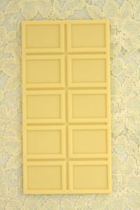 Ivory colored white chocolate