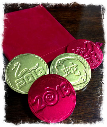 Chinese New Year Chocolate Coins