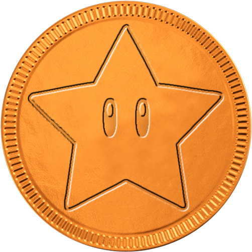 Mario Bros. Archives Foiled Again! Chocolate Coins