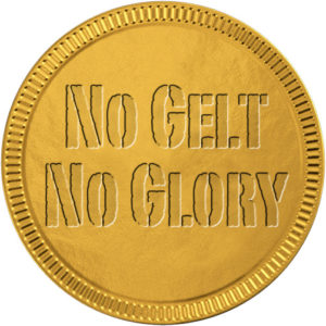 No Gelt, No Glory