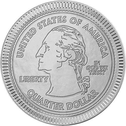 Quarter Heads Foiled Again! Chocolate Coins