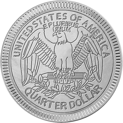 Quarter Tails Foiled Again! Chocolate Coins