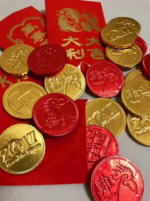 Chinese New Year Chocolate Coins