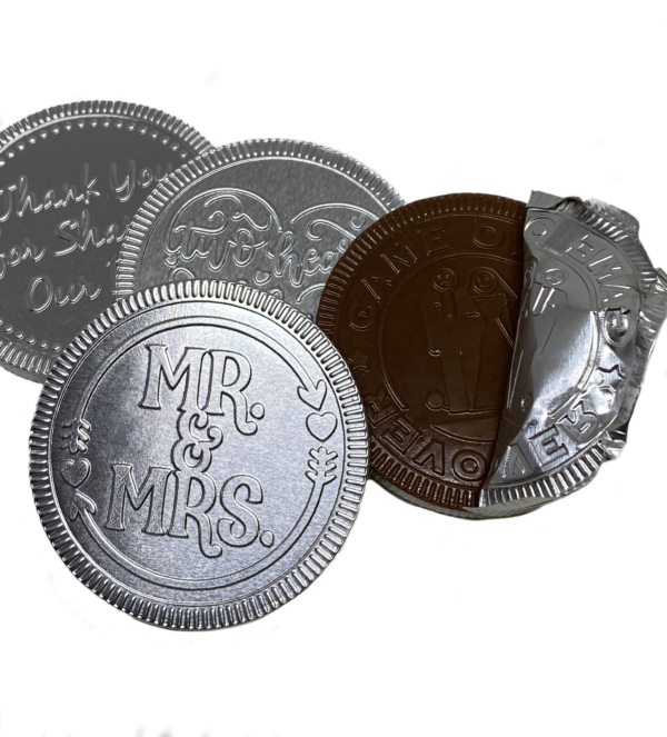 wedding chocolate coins