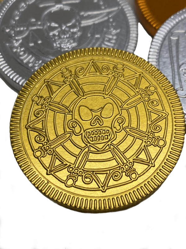 pirate chocolate coins