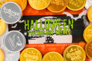 halloween chocolate coins