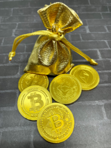 bitcoins chocolate coins