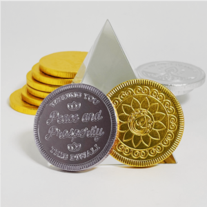 Diwali chocolate coins