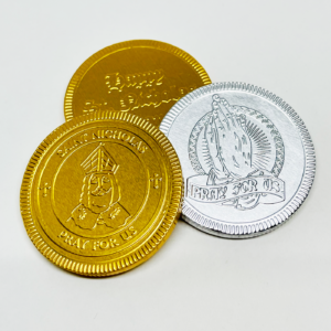 st Nicholas day chocolate coins