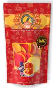2025 Year of the Snake dark chocolate coins